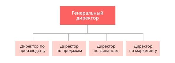 Организационная структура управления на предприятии